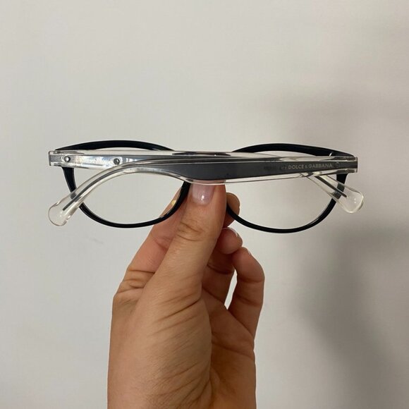 Dolce & Gabbana Black & Clear Glasses - Picture 2 of 5